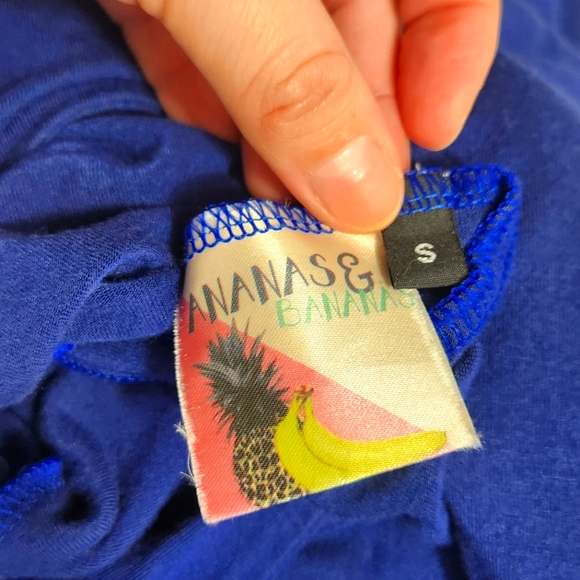 2/30$ - Ananas & Bananas Cocktail Dress - Picture 3 of 3